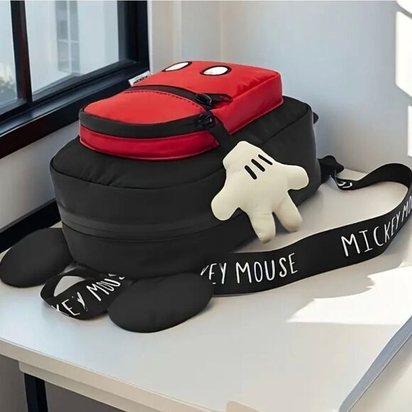 Mickey Mouse Backpack Bookbag - Picture 3 of 6